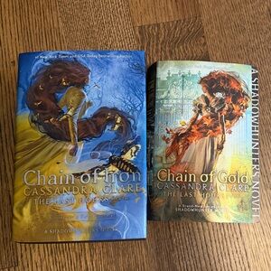 Chain of Iron Hardcover & Chain of Gold Paperback Set -
